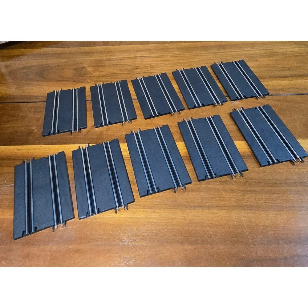 Vintage Slot Car Track Pieces Bulk Lot Curves Straights Risers Crossovers HO‎